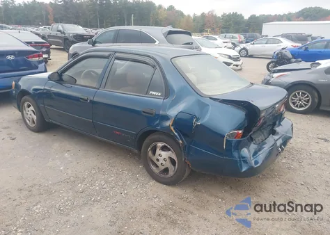 1999 Toyota Corolla Ce из США, поврежденный, VIN 2T1BR12E5XC211594